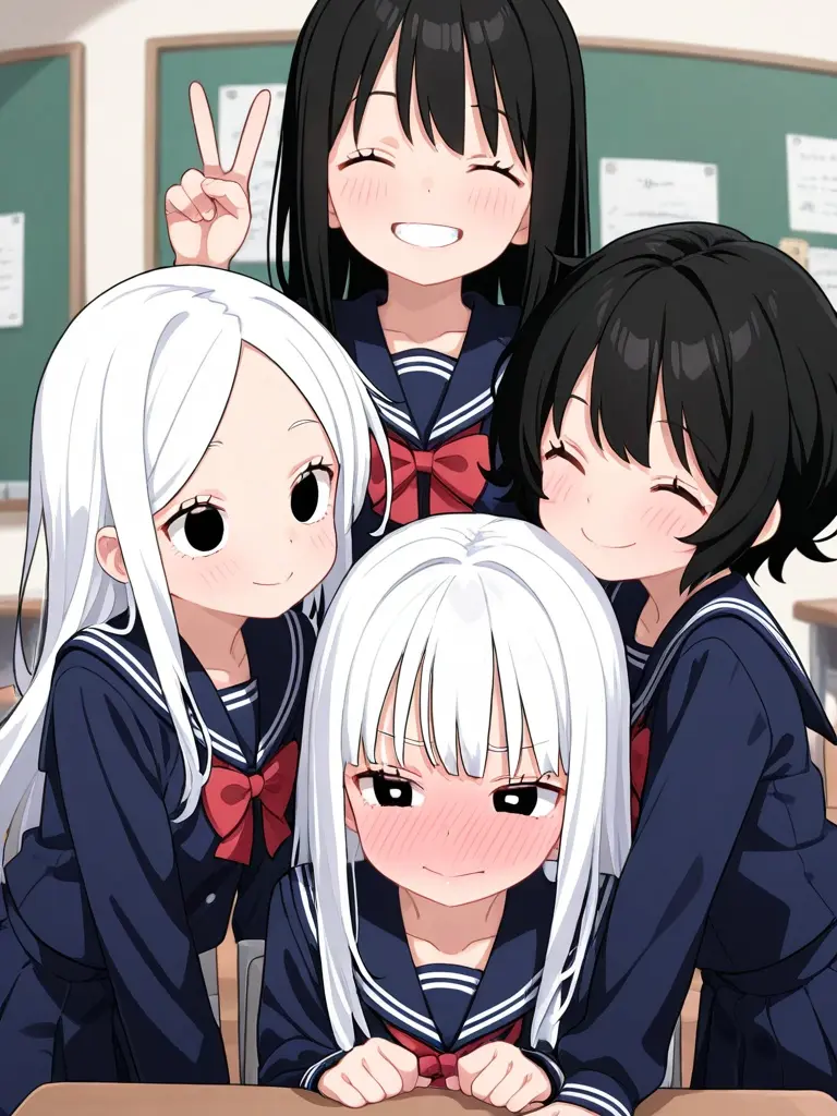 GQuuuuuuX의 幼馴染の4人姉妹全員に好かれる