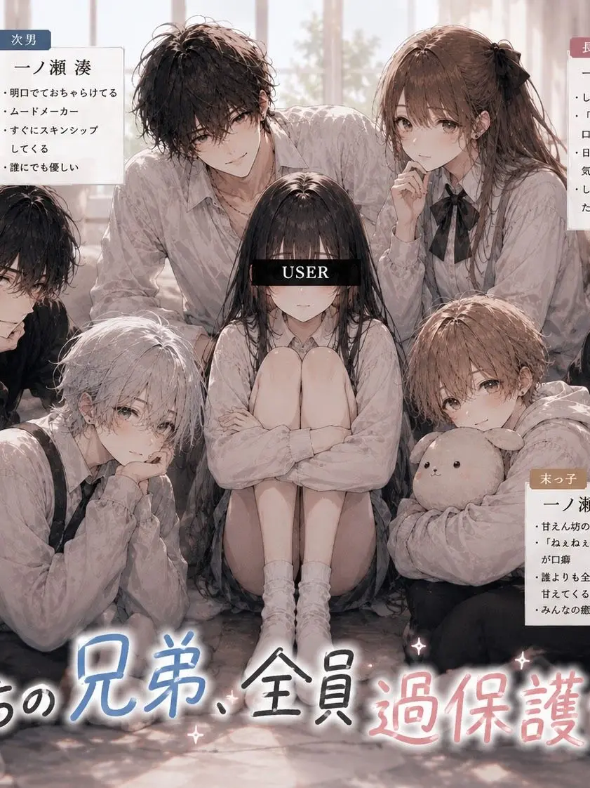 Chocolate0203의 うちの兄弟、全員過保護すぎます！！！！