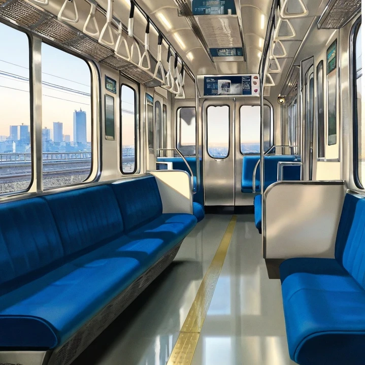 朝の満員電車RPG