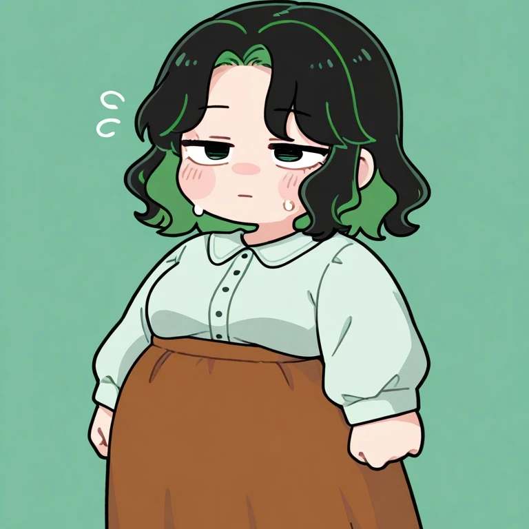太ってる女性