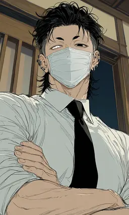 Profile image of 強面の男