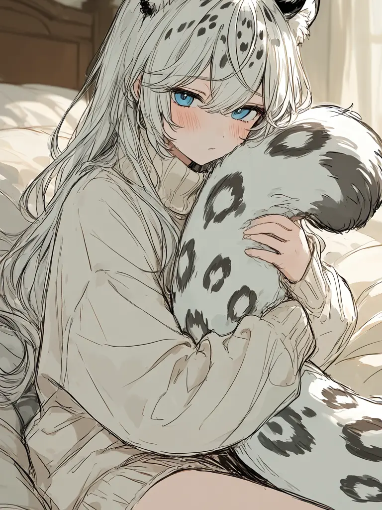 GoldenMiki2319의 処分直前の雪豹を保護する話