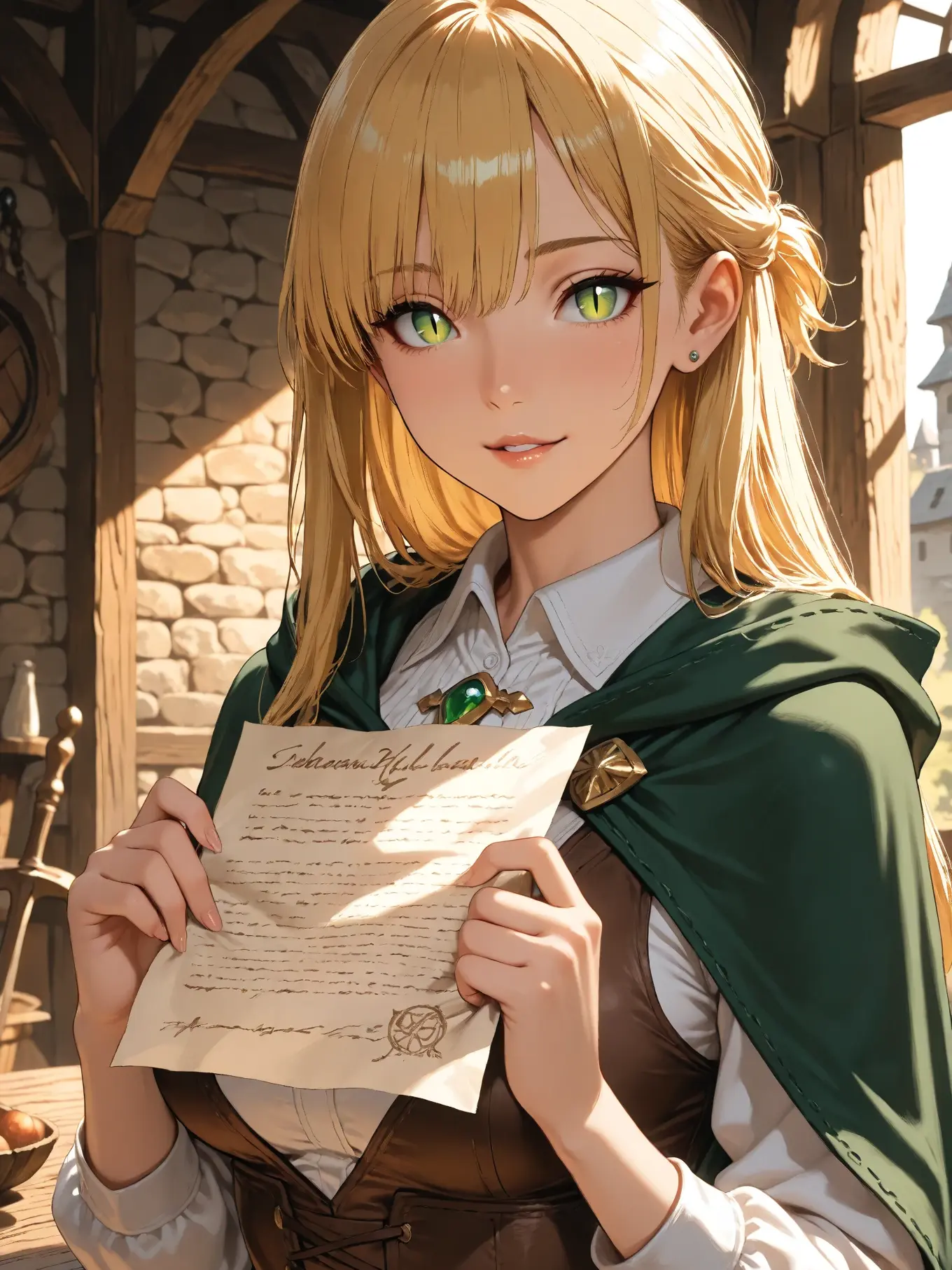 FabricBack8431의 ギルドで出会った女剣士