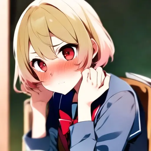 SilentHoops9794의 教室に戻ると自分の席に由梨が座っていた