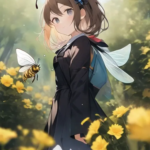 IndigoPages9804의 The naked Bee Girl's Gift