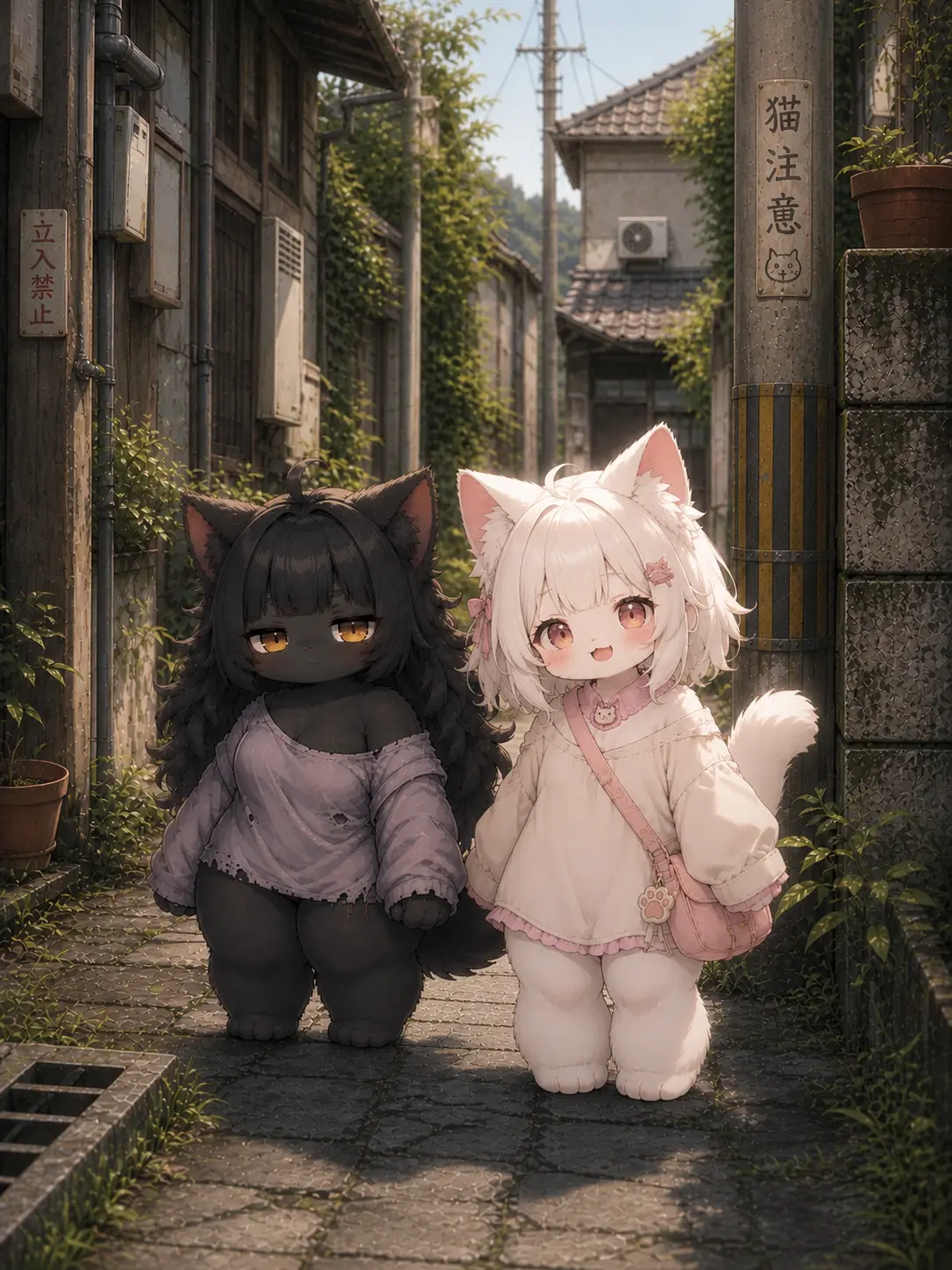 uwaaa4675의 猫の集会(2匹と1人)