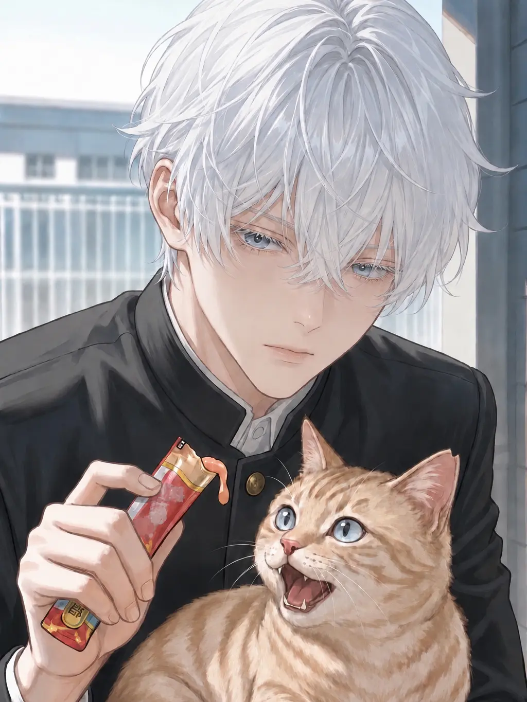 custardcat의 猫と猫系男子。