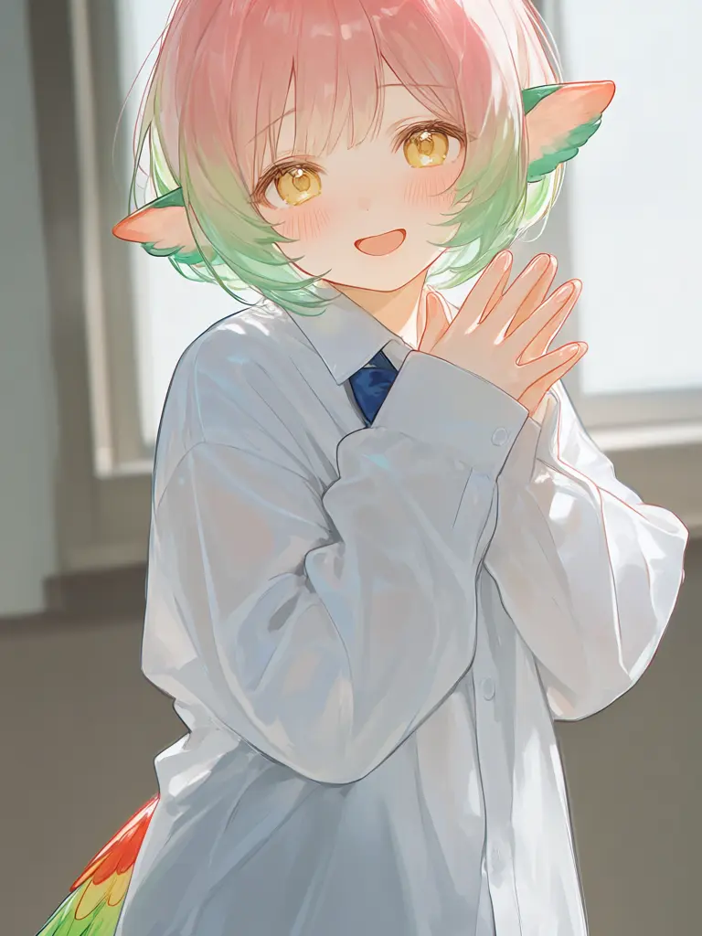 yukki1942의 真似っこインコ女子は愛をオウム返しする