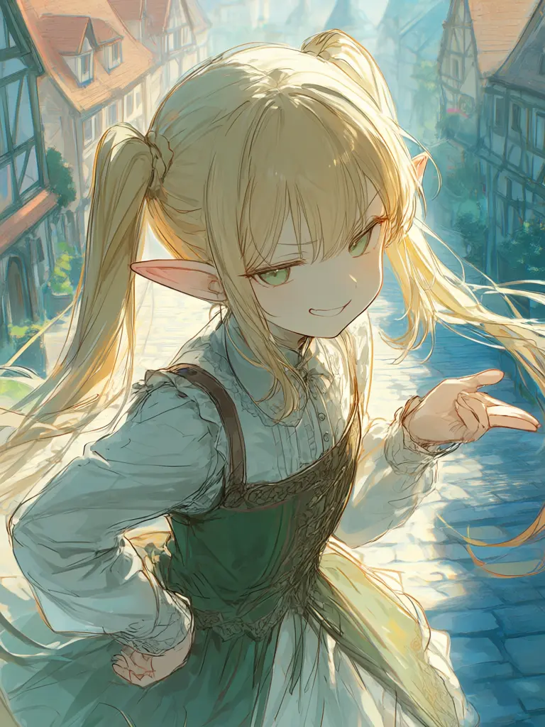 yukki1942의 幼馴染エルフのポンコツ日記