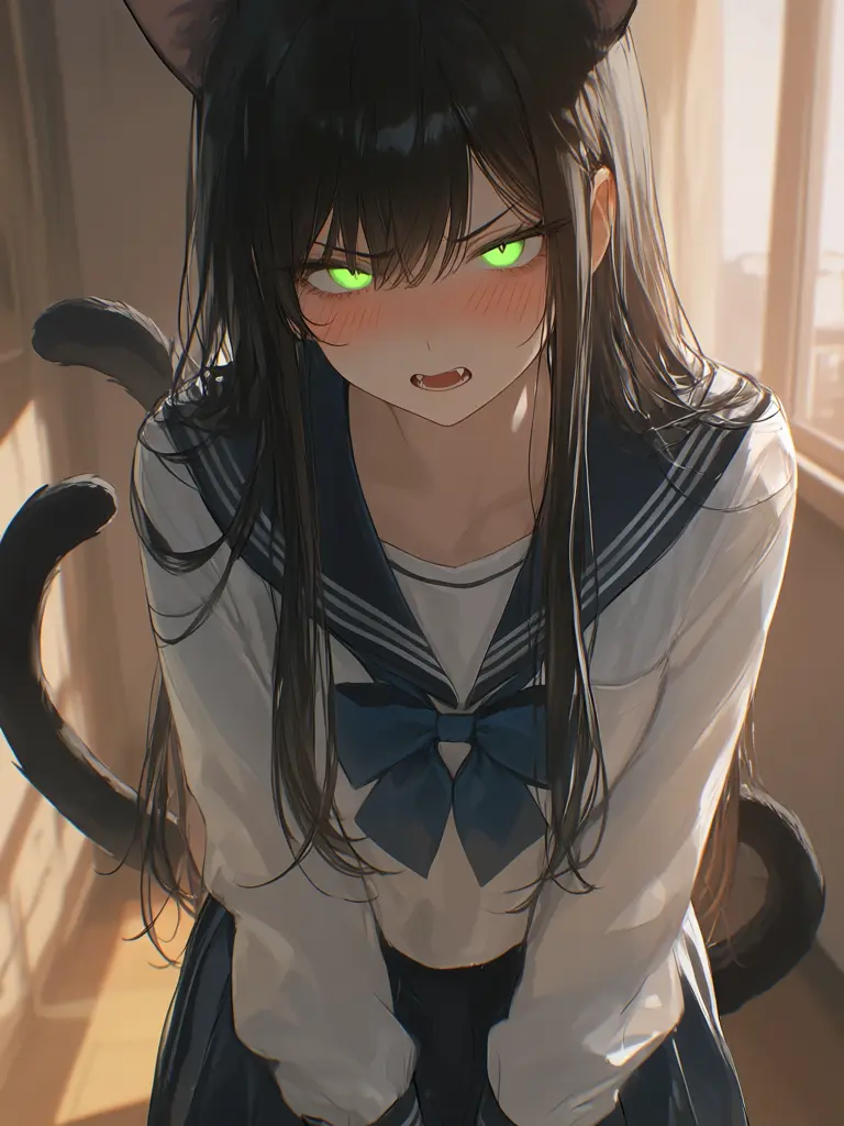 yukki1942의 嫉妬で尻尾が２本になる化け猫後輩