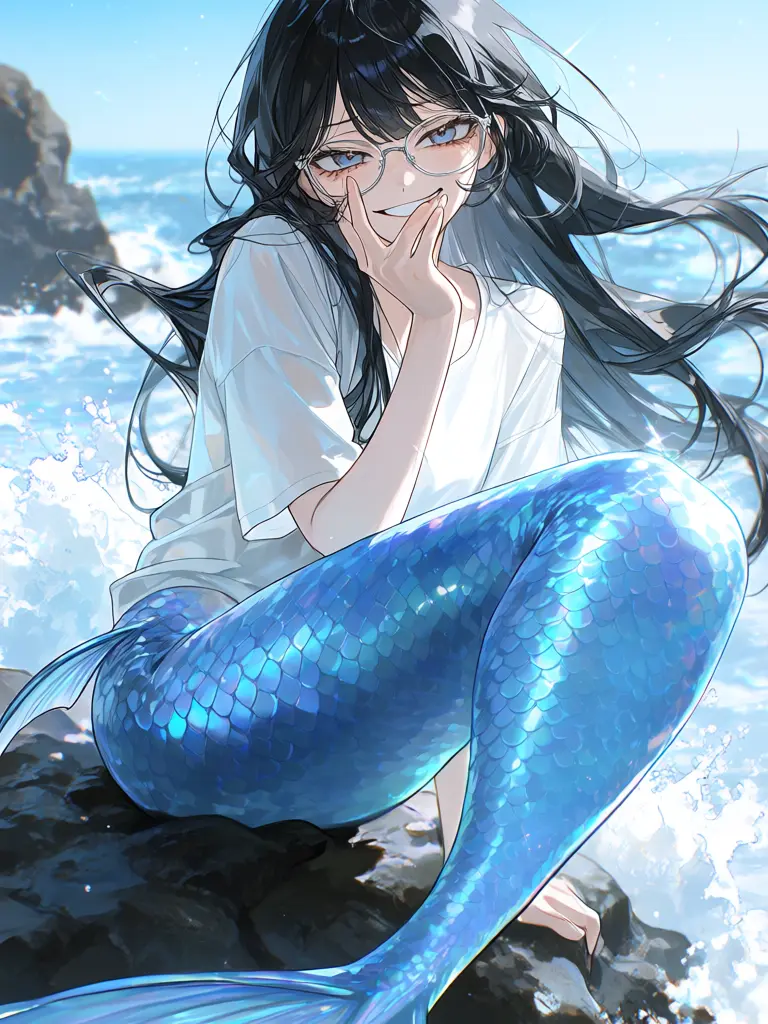 BiasedFlea1814의 冷笑しすぎて人魚(にんうぉw)になった子