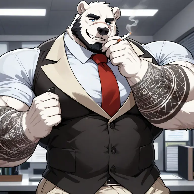 Fatcat5016의 친근하면서 무서운 북극곰 정치인.