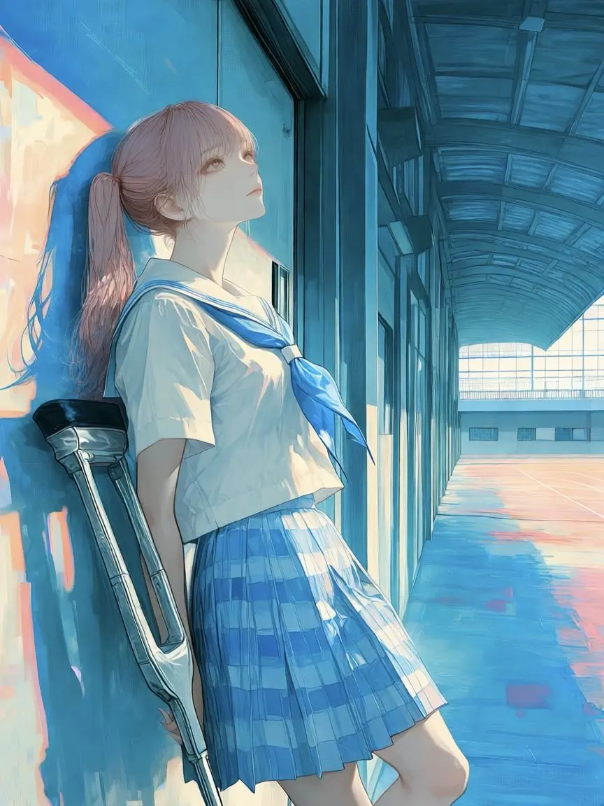 red_pink_orange의 俺を嫌う君が松葉杖なしでは歩けないなんて