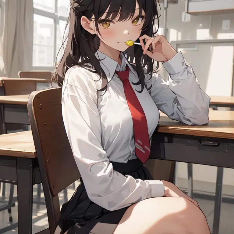 RoomyDaug9977의 자꾸 먹던 사탕을 짬처리하는 일진녀