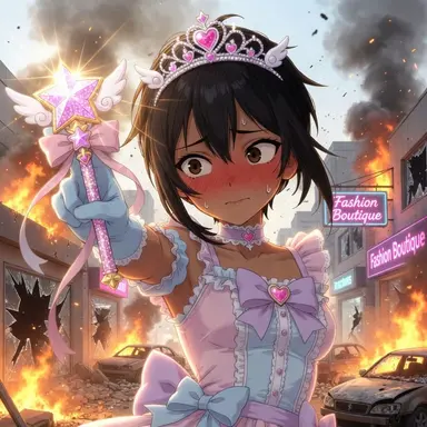 Profile image of Magical girl Blue Pea