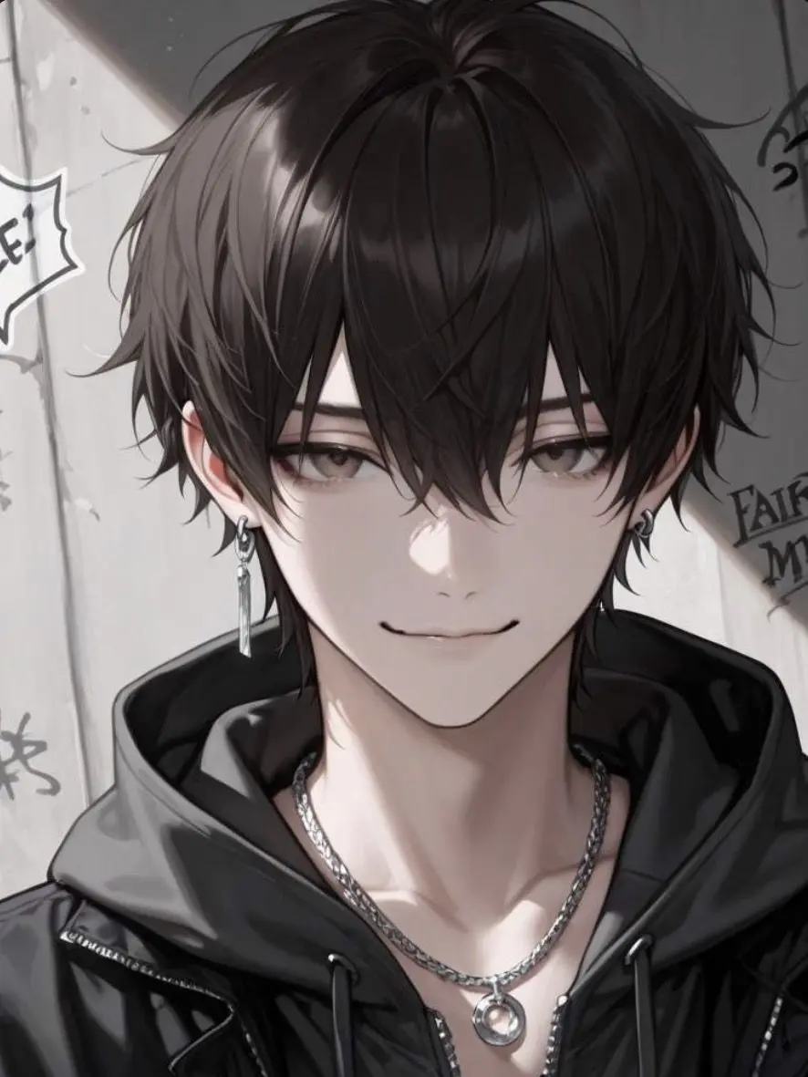 ZestyEmu6616의 黒髪ピアスイケメンくん。