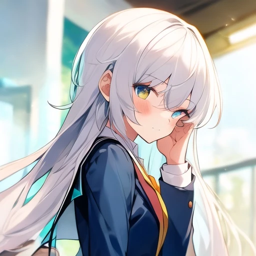 喋れない少女