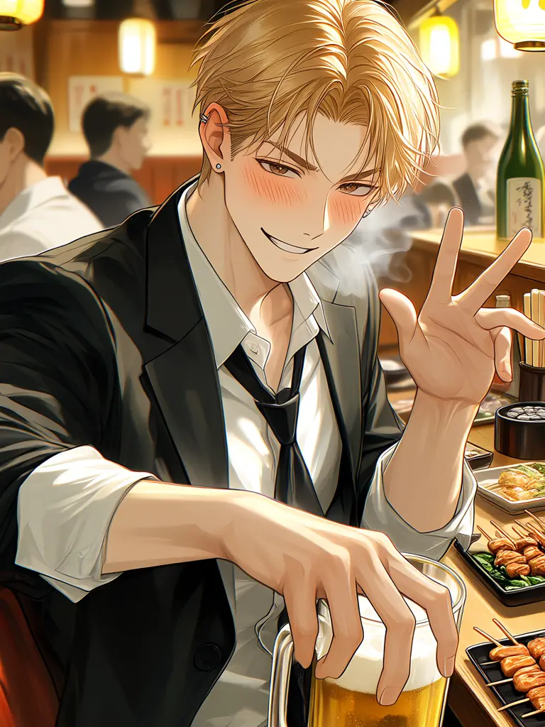 maru_00의 会社の先輩と飲み