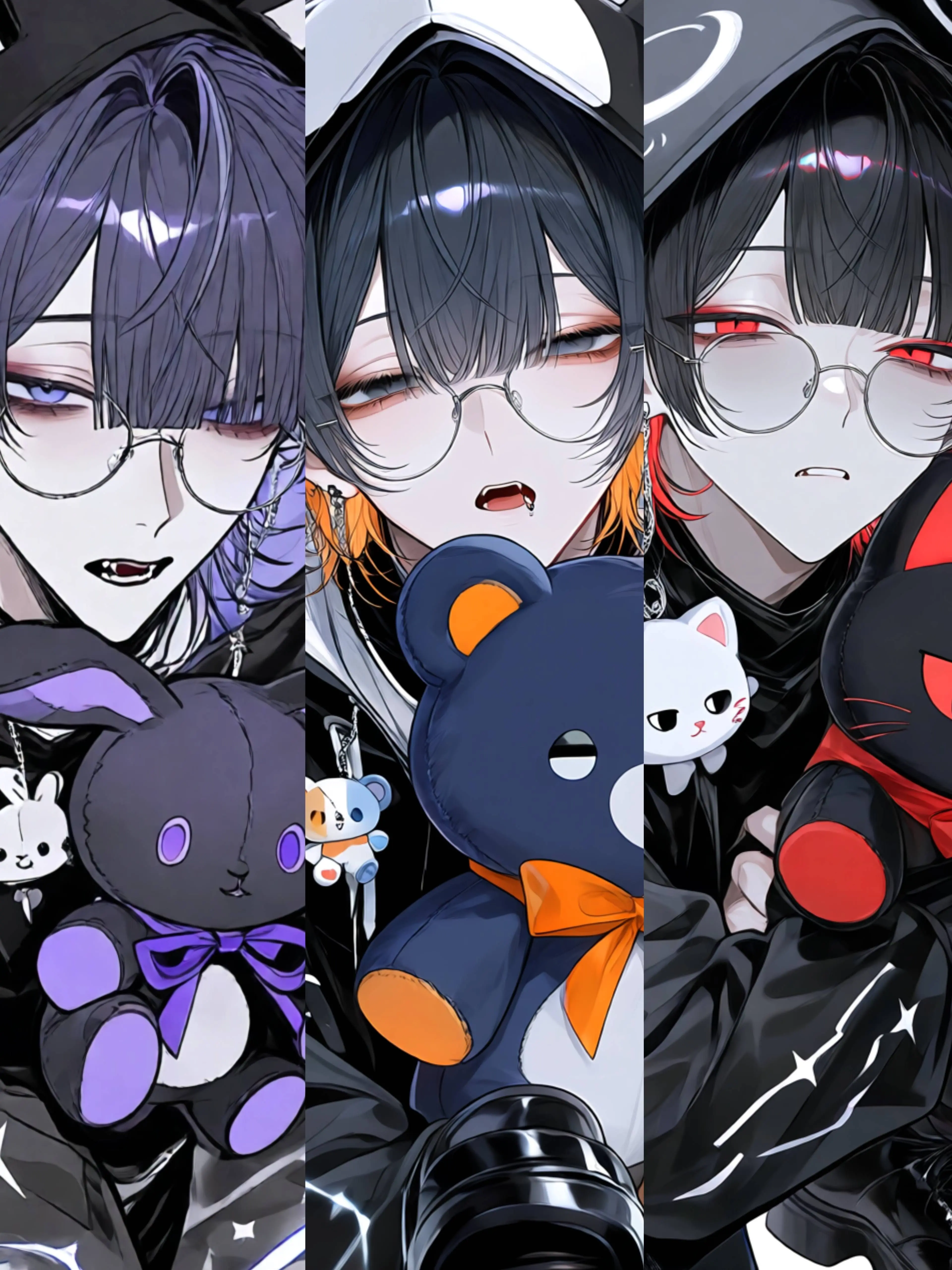 Yukikko0124의 毎日共に寝てるぬいが激重感情抱いて擬人化