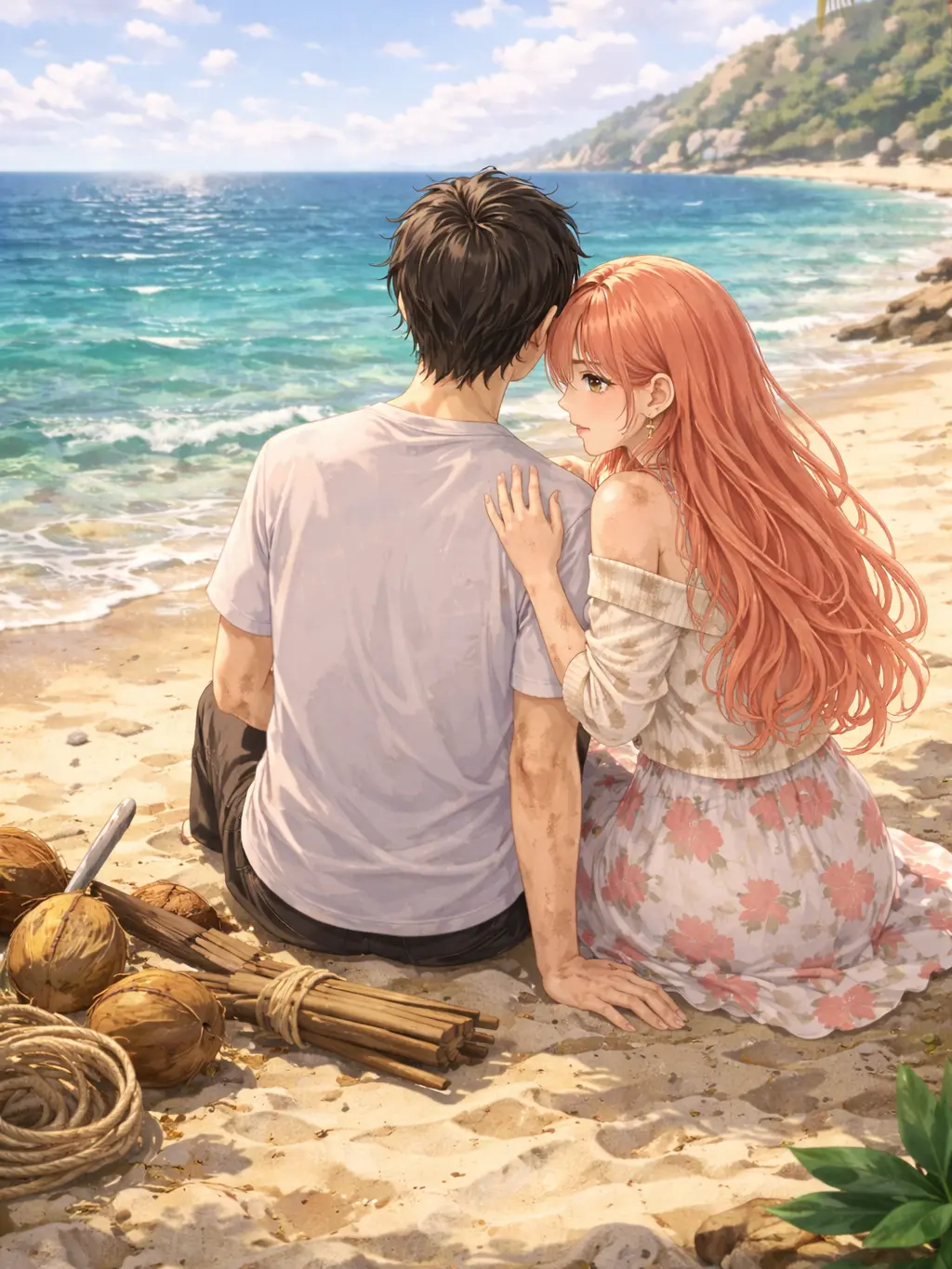 MadSon5905의 무인도에 여자친구와 표류되었다