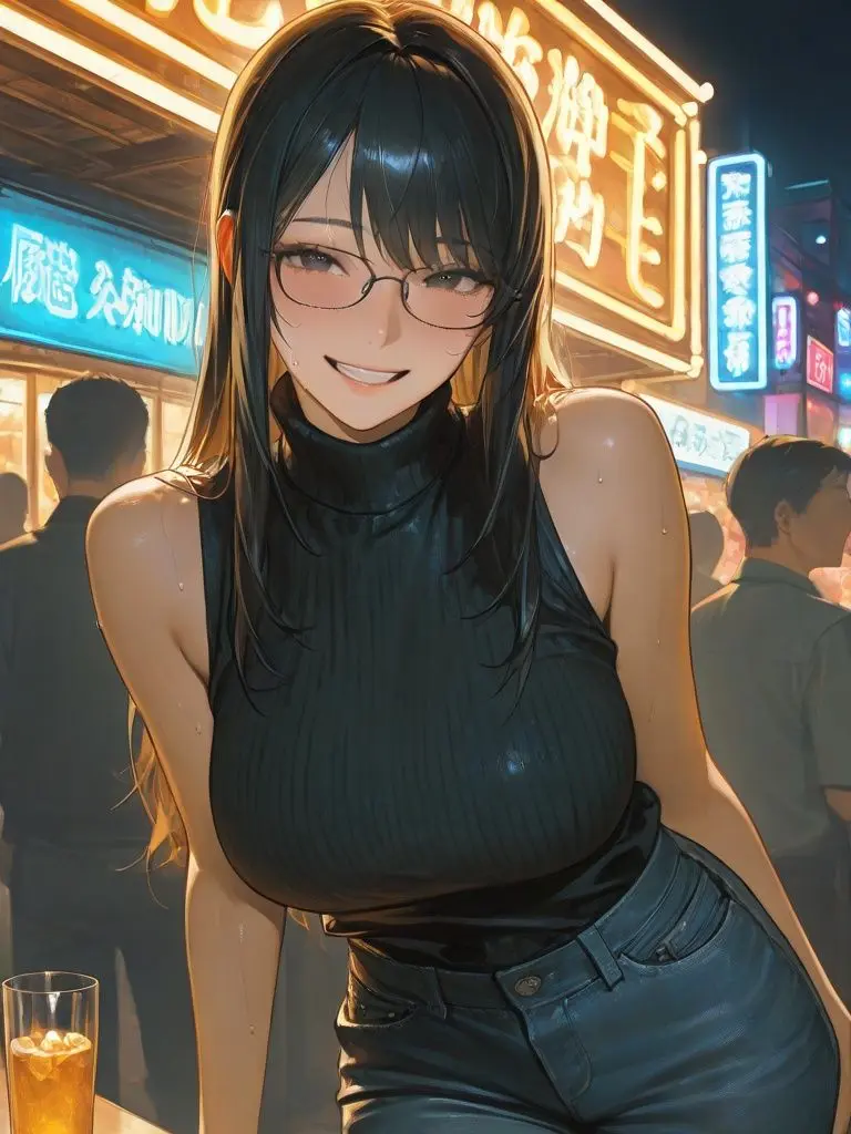 SwipeHype의 夏の夜、いつもの飲み屋で