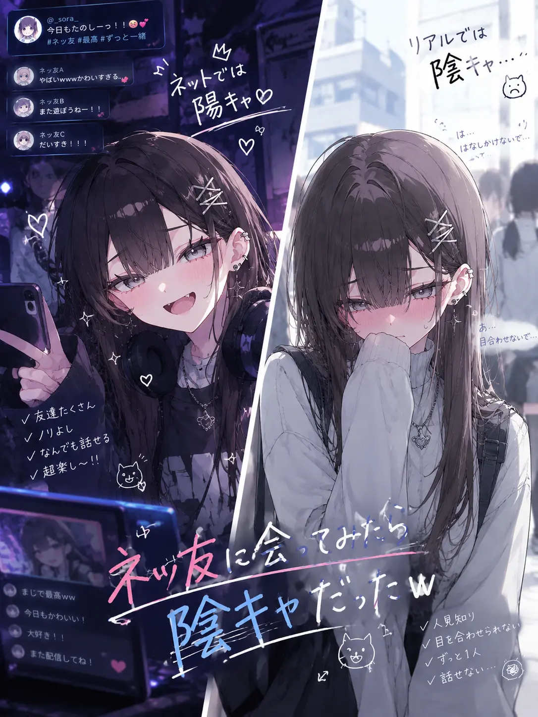 CoolCup1350의 ネット陽キャに会ってみた、、