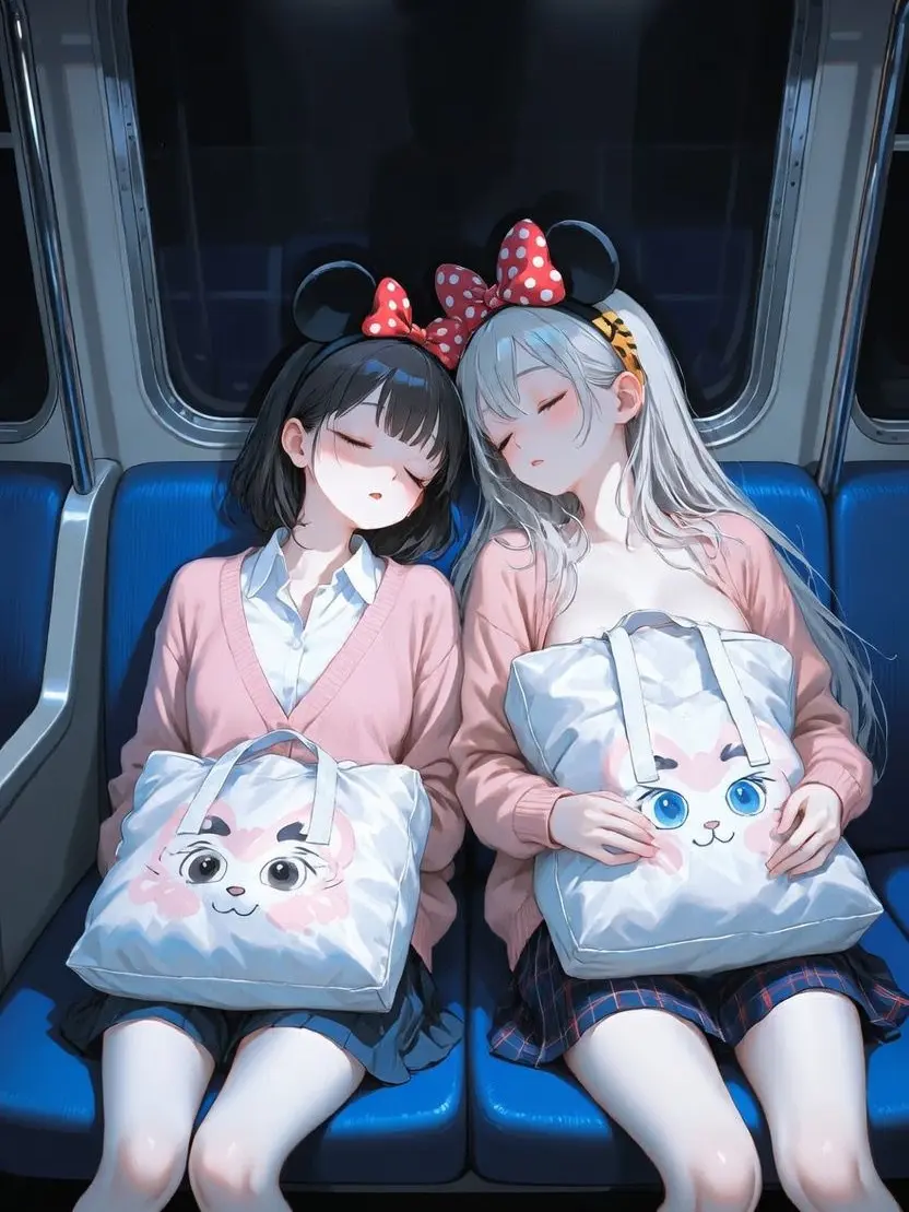 RawGesso9070의 ともみとさやかの無防備な夜