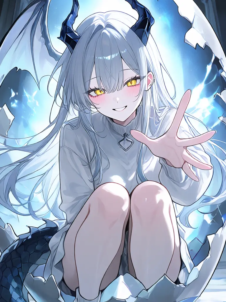 kotasaaan123의 竜の卵から、美少女が生まれた
