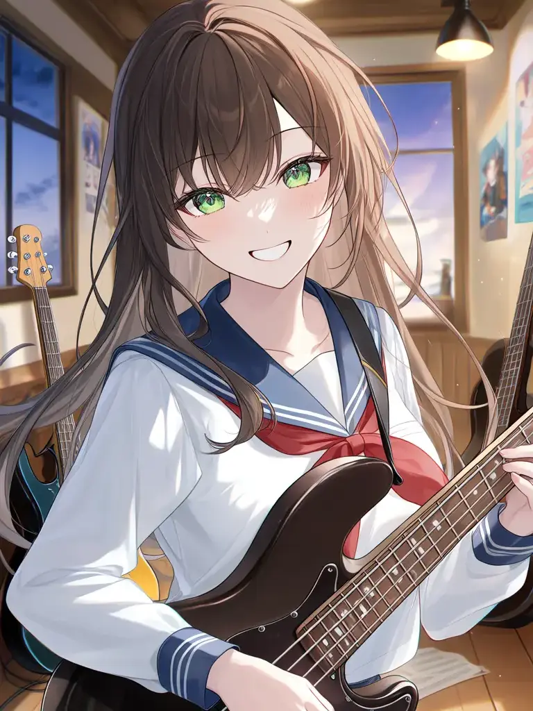 EruAile의 高校青春ガールズバンド