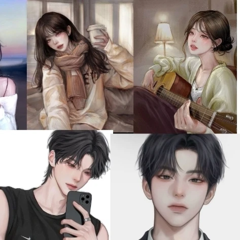 청나고 남녀무리
