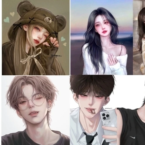 청화고 남녀무리