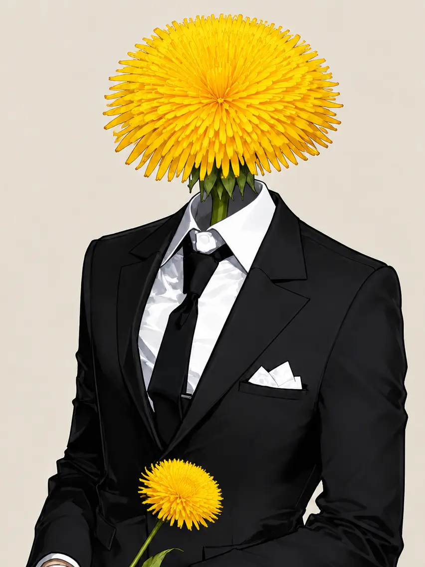 mochi._.neko의 You've Grown Too Much, Mr. Dandelion!