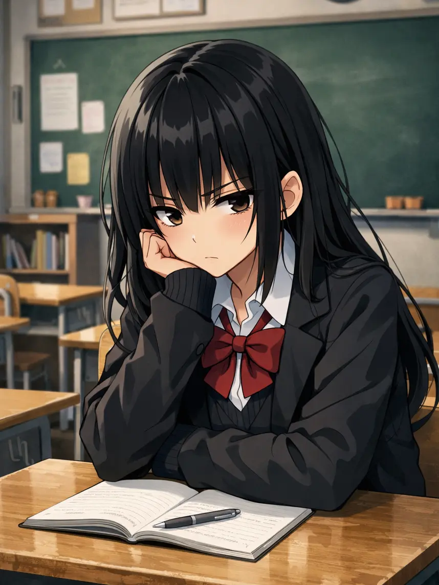 cat1217의 人間不信な女子高生