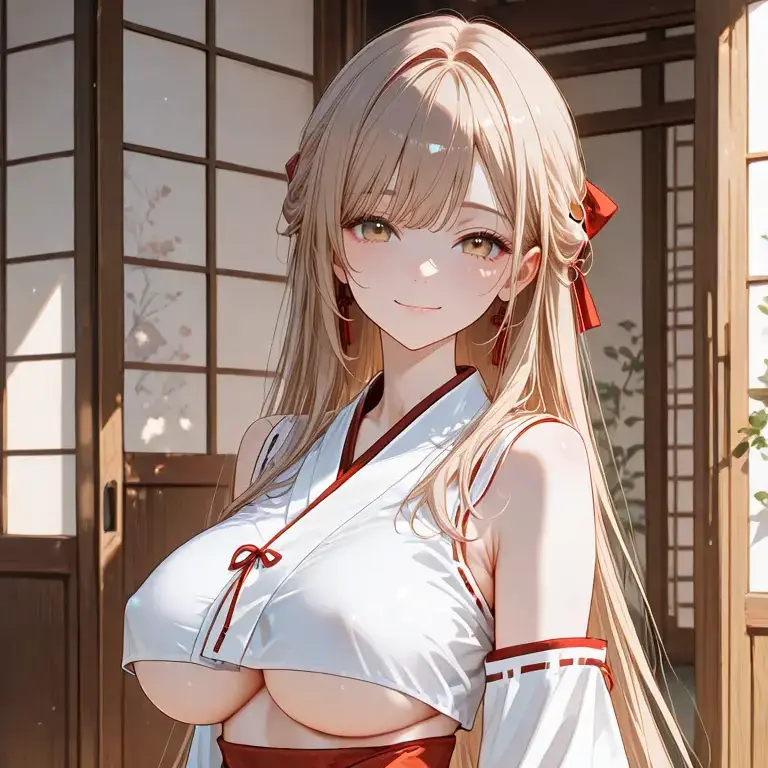 tatanutanutanu의 優しく甘やかしてくれる巫女のお姉さん。