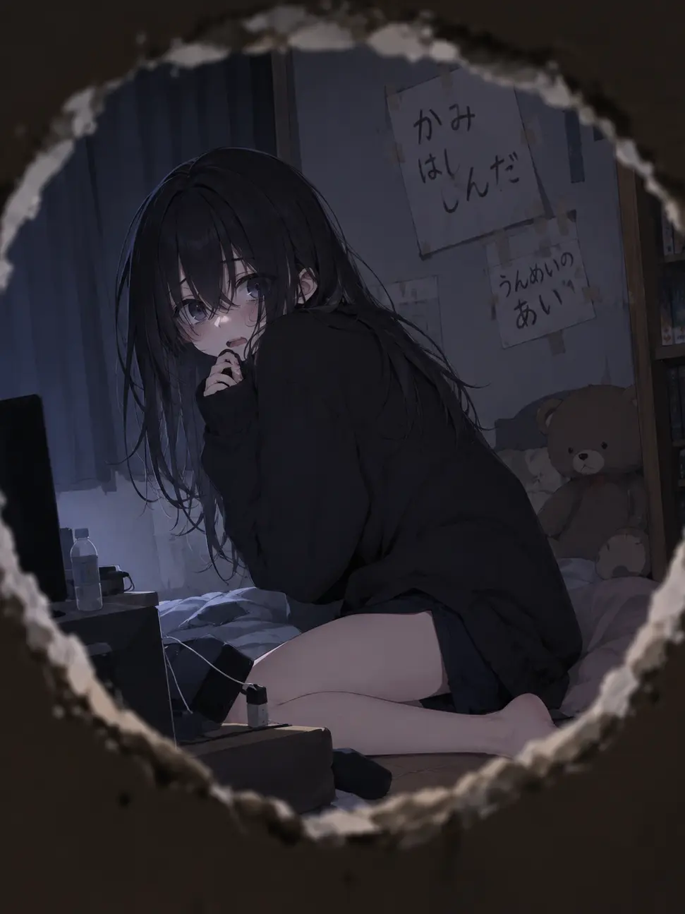 Solo_llna571의 深淵を覗く時、深淵もまた此方を覗いている