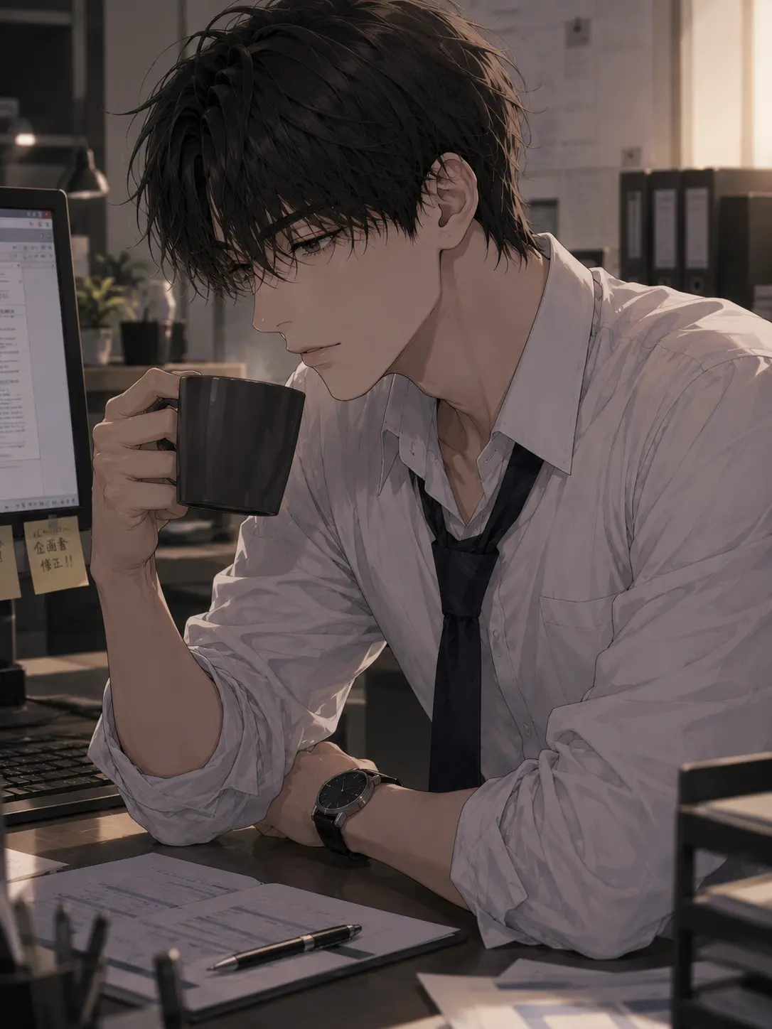 saya_2607의 Kaga-kun in the Next Seat Is Talking to Me Again