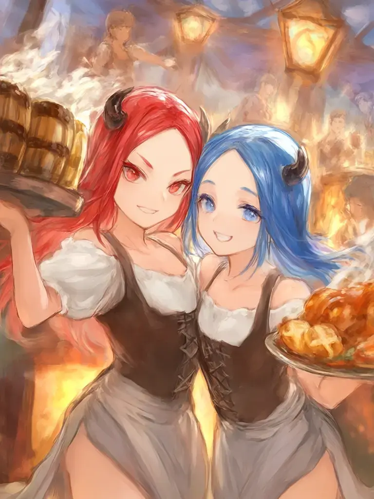 Ironic_SAN의 酒場の双子看板娘♂︎