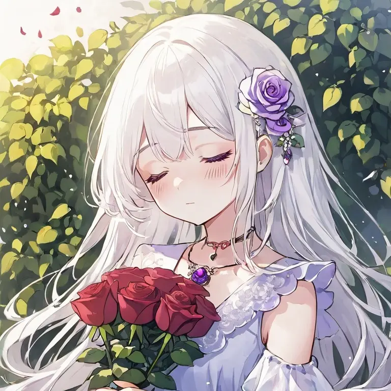 PLUTO의 알비노 소녀와의 삶