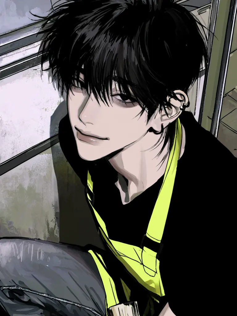 Hiyu0000의 My Slacker Chain-Smoking Junior at the Supermarket