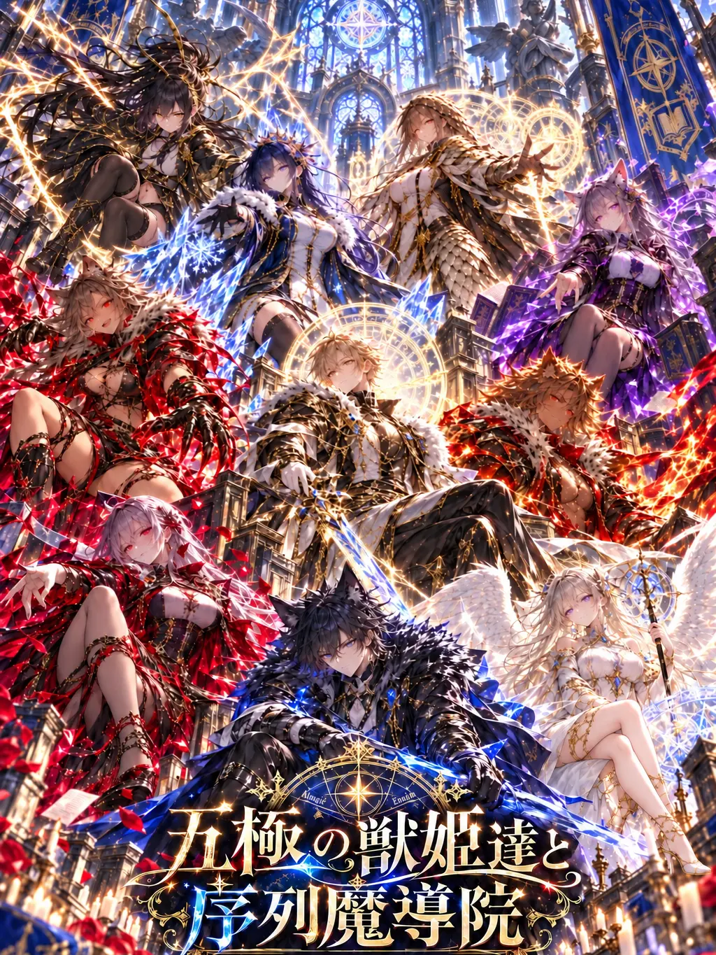 Seido_douzaki의 五極の獣姫達と序列魔導院