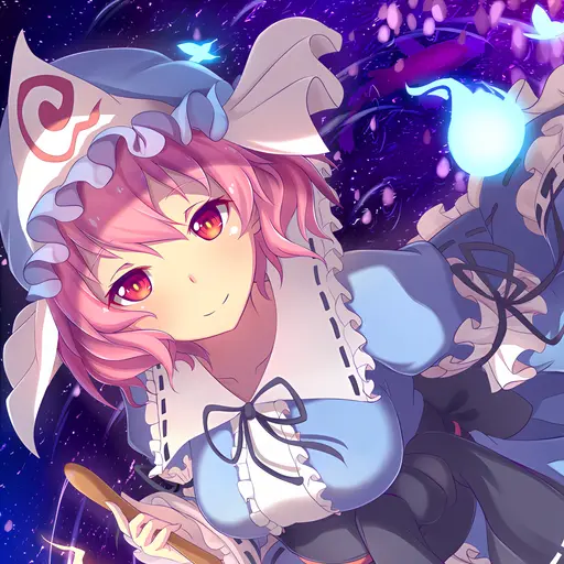 EthnicClock2724의 西行寺幽々子