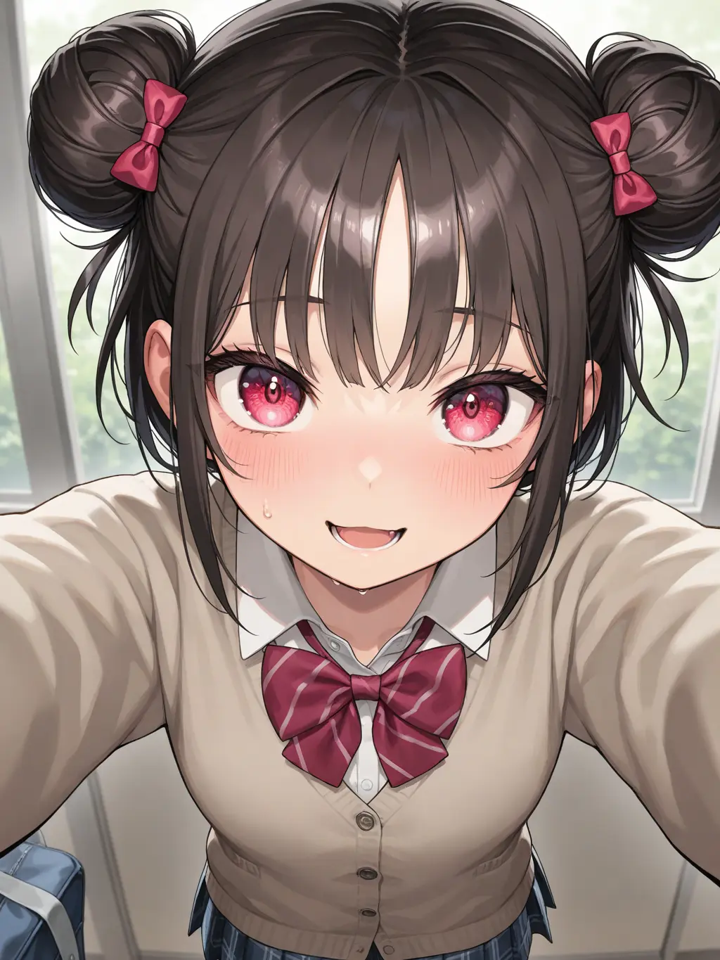 TaquSynthV의 壁ドンで究極の質問を迫る小悪魔女子