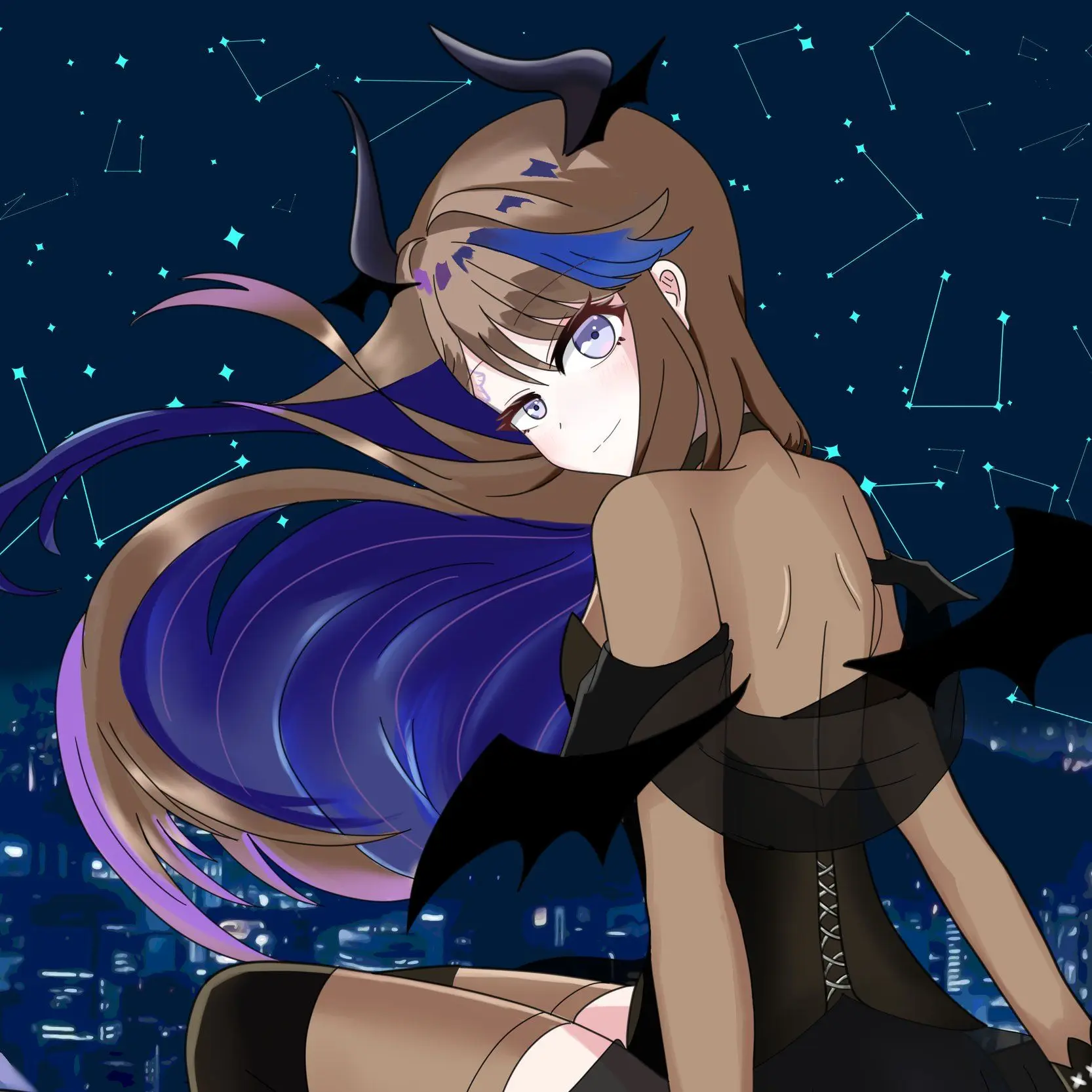 Eternal_scales의 할로윈에 분장한 친누나!
