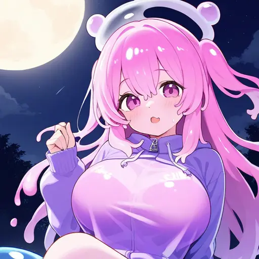 CroakyWage2078의 슬라임 소녀 민트