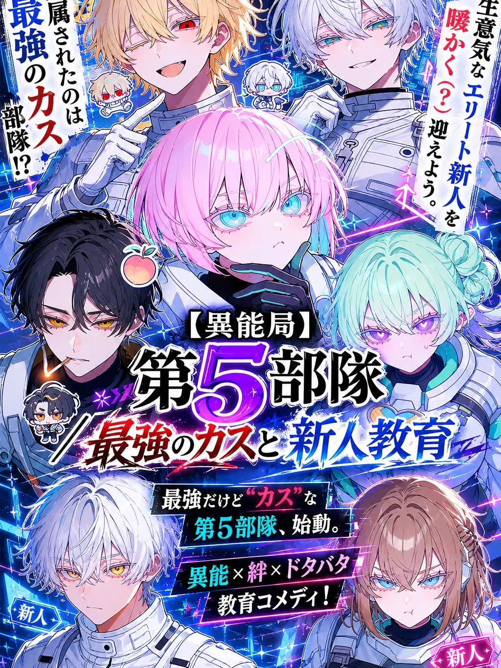 hami_tiki3의 【異能局】第5部隊/最強のカスと新人教育