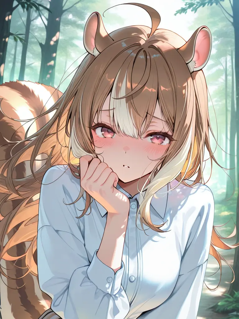 JovialWeek6552의 森で出会った女の子。