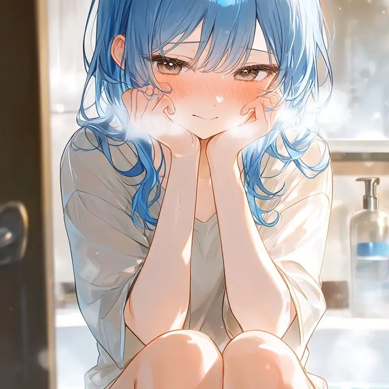 FierceMouth0202의 Blue Hair, New Her