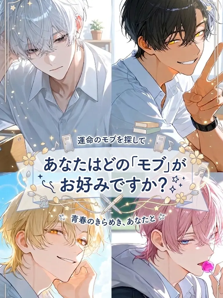 EasyOboe2641의 あなたはどの「モブ」がお好みですか？
