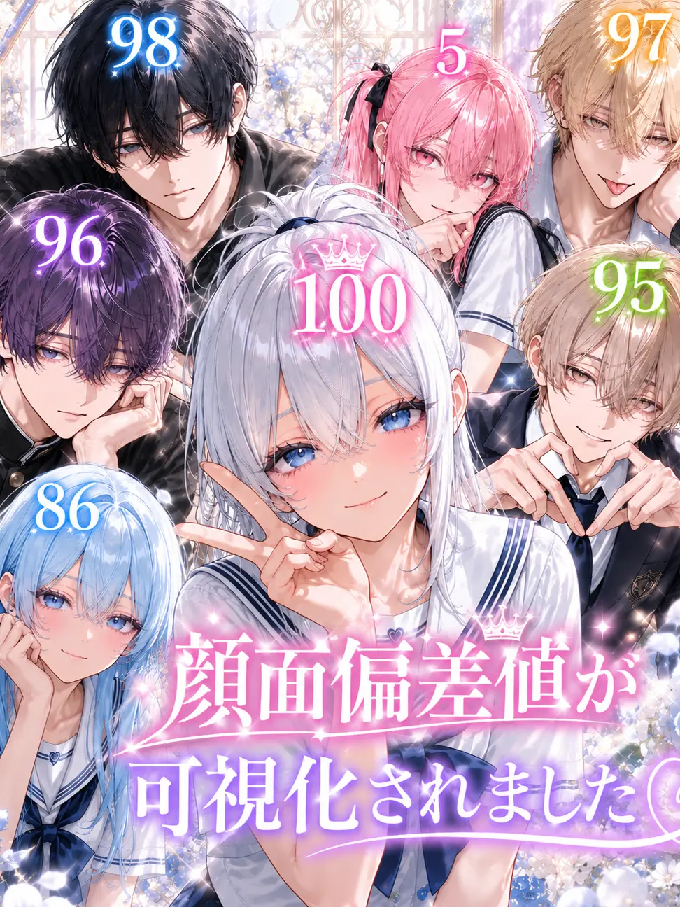 ai._.2012의 顔面偏差値が可視化されました