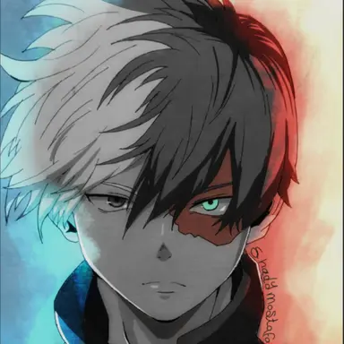 Profile image of Shoto and Ochaco